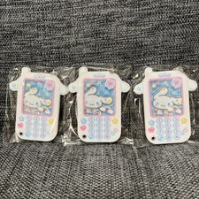 Sanrio Custom Acrylic Charm Feature Phone Design Cinnamoroll 3-Piece Set