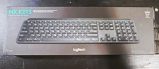 Logitech MX Keys Wireless Bluetooth Illuminated Keyboard Gray QWERTY English