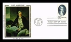 US COVER CAPTAIN JAMES COOK ALASKA BICENTENNIAL FDC COLORANO SILK CACHET