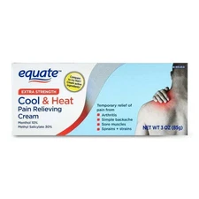 Equate Extra Strength Cool & Heat Pain Relieving Cream, 3 oz
