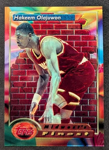 1993-94 Topps Finest - Hakeem Olajuwon #115