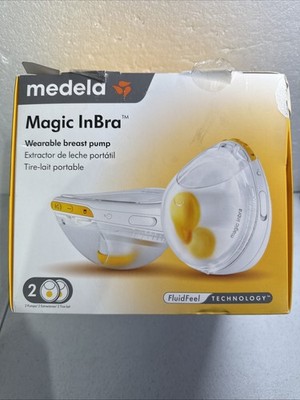 Medela Magic InBra Double Electric Breast Pump - Distressed Packaging