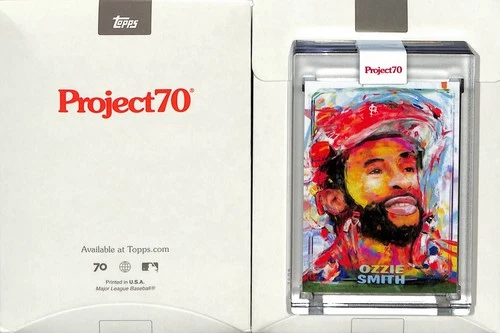 2021 TOPPS PROJECT 70 #599 1989 OZZIE SMITH - ST LOUIS CARDINALS - ANDREW THIELE