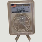 2006 Silver Eagle PCGS MS69 First Strike ASE $1 1oz .999 Silver