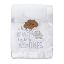 Baby Essentials Not Just The Basics Baby Blanket 30X40 White No Harsh Chemicals