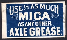 US 1898 ADVERTISING STANDARD OIL COMPANY OF CALIFORNIA, SAN FRANCISCO TO CITY