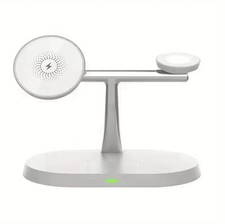 3-in-1 Wireless Charging Station for iPhone, Apple Watch & AirPods