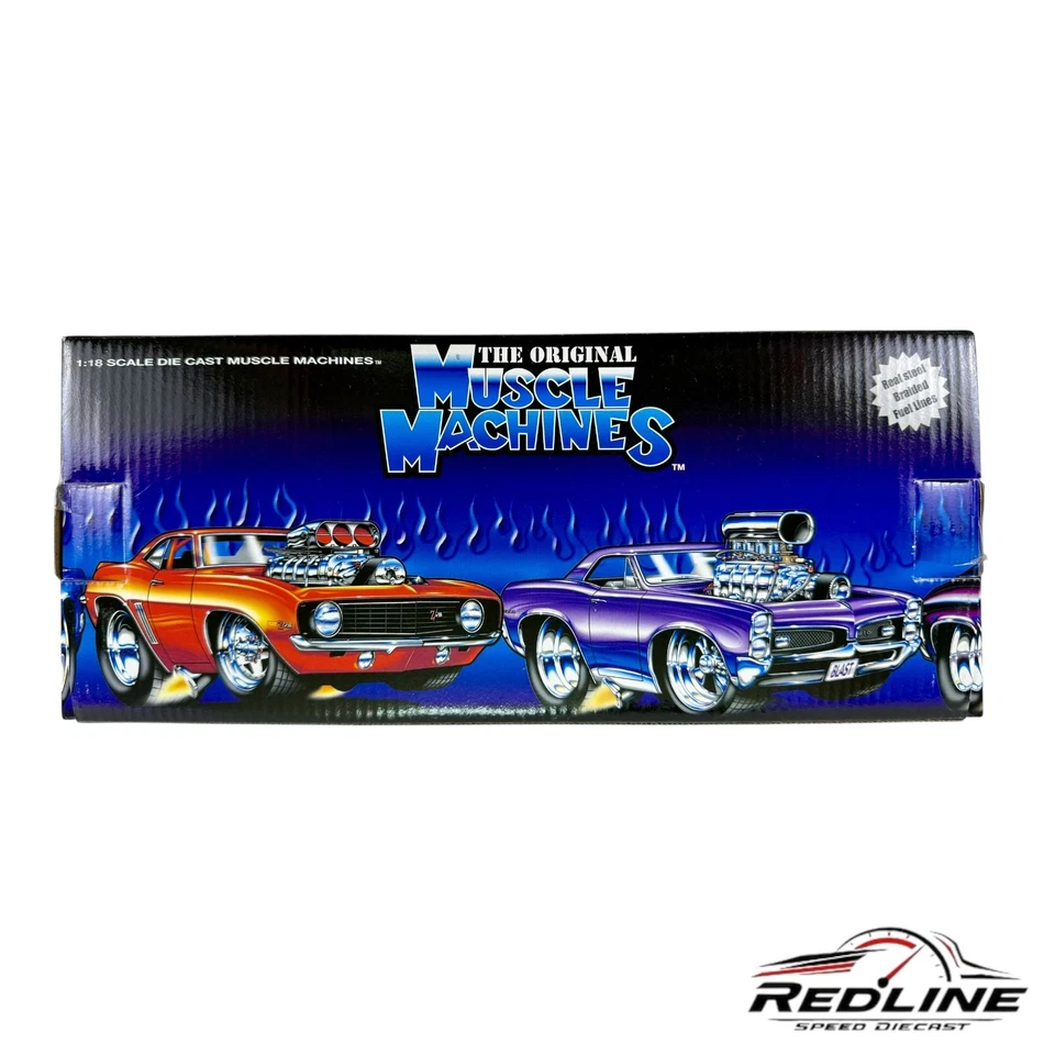 🇺🇸🇺🇸Funline Máquinas Musculares Raras Verde Y Negro 70 Cuda 1:18🇺🇸🇺🇸 Foto 4 de 4