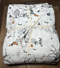 Pottery Barn Scary Squad Sheet Set Cal King Read