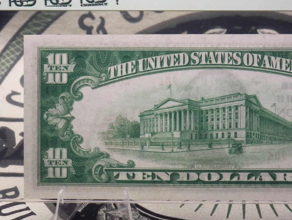 1929 $10 National Currency *LEXINGTON* KY Fr#1801-2 PCGS GEM 66 CH#906 *TYPE 2* - Image 4 of 4