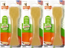 Nylabone 3 Pack FlexiChew Chicken Flavored Bone Dog Souper