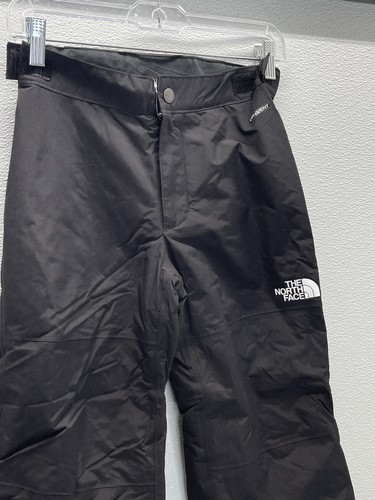 The North Face Boys Snow Pants Freedom Insulated Bottoms Size S 7/8 Black - Picture 4 of 5