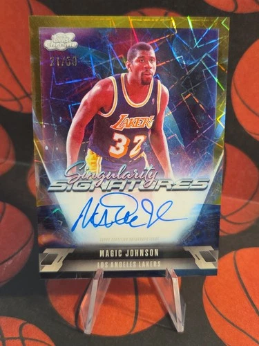 2025 Topps Chrome Magic Johnson Chrome Autographs (RAW)