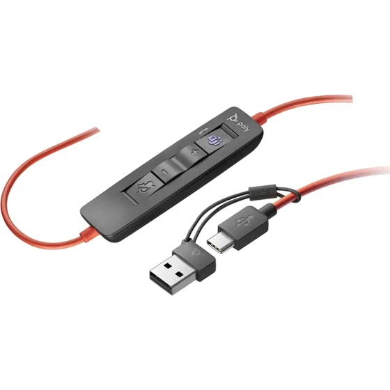 Plantronics – Blackwire 3315 Mono kabelgebundenes USB-A/USB-C & 3,5 mm Headset C - Bild 3 von 3