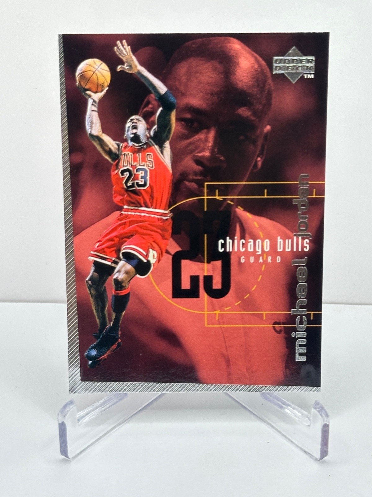 MICHAEL JORDAN 1998-99 Upper Deck Checklist #174 Chicago Bulls