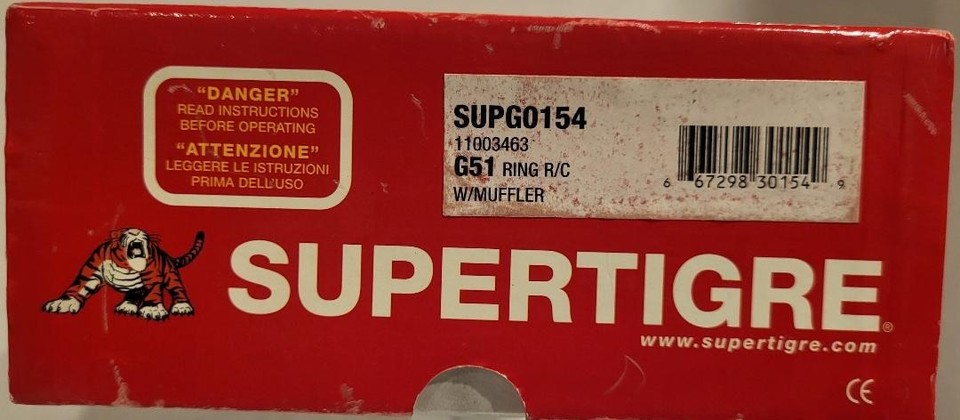 Joints D'échappement Pour Moteur Super Tiger G-51 - Pack De 2 - Pour Modélisme (nitro)