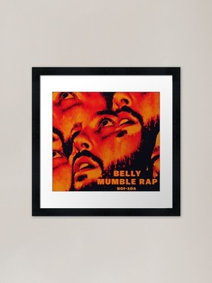 Belly - Mumble Rap Framed Art Print Framed Wall Art Poster Canvas Print Picture