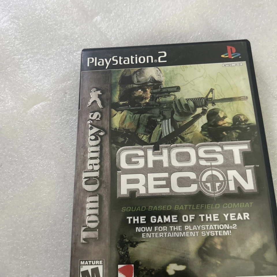 Tom Clancy's Ghost Recon (Sony PlayStation 2, 2002), Game Box 9 - Image 3 of 4