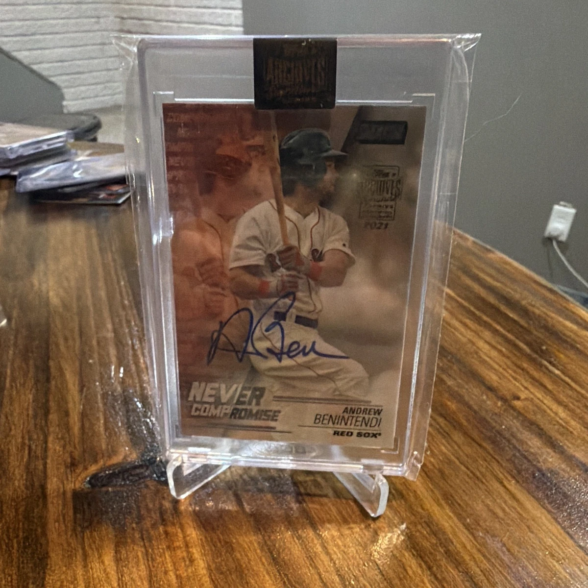 Andrew Benintendi Autograph Baseball Cards for sale | eBay