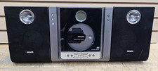 Phillips MC235B/37 Micro Home CD Player W/ AM FM Radio Speakers NO REMOTE READ