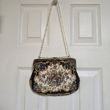  VINTAGE Tapestry Clutch Pre-Owned