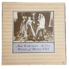 RICK WAKEMAN THE SIX WIVES OF HENRY VIII Vinyl 1973
