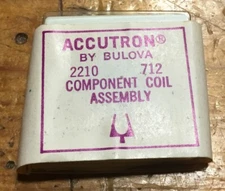 Bulova Accutron 2210 #712 Component Coil Assembly Part Untested NOS Sealed