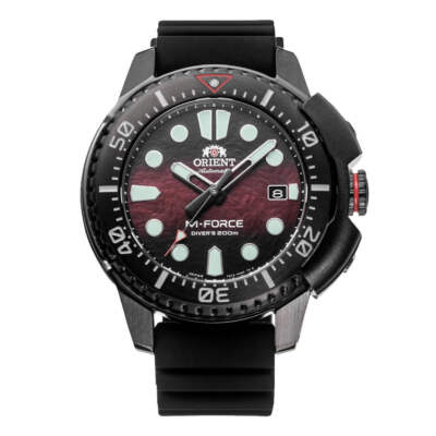 Orient M-Force Limited Edition Herren Rot Taucheruhr RA-AC0L09R00B