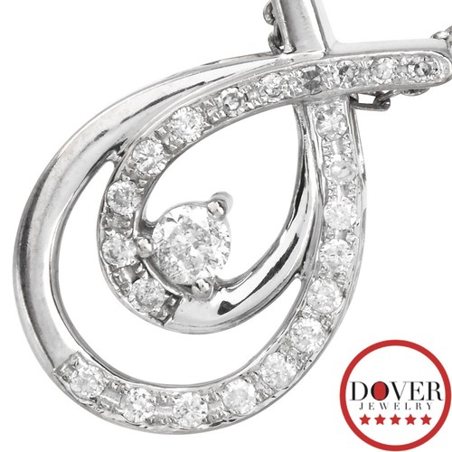 Kay Jewelers Diamond 10K Gold Loves Embrace Sliding Pendant NR
