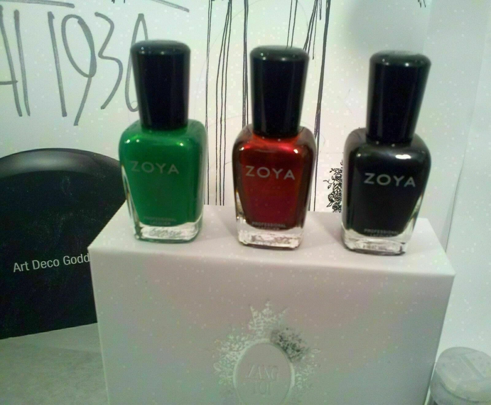 New Zoya Zang Toi nail polish trio Shanghai naked manicure tara set or CND