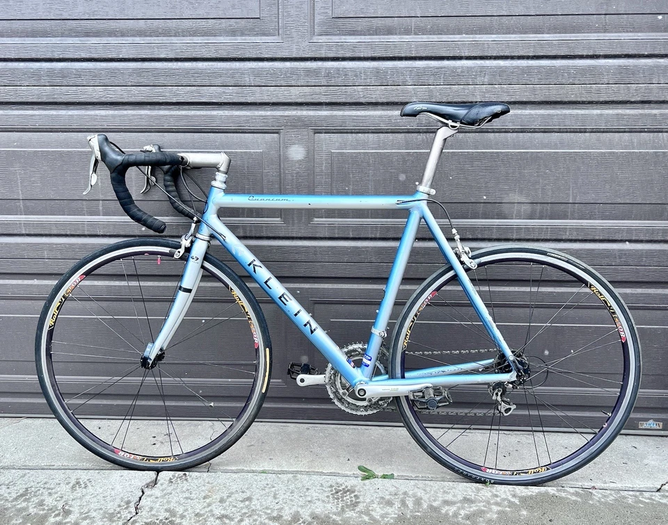 Cuadro KLEIN QUANTUM RACE BIKECYCLE 21"=54CM (1991, azul hielo, original) Foto 2 de 4