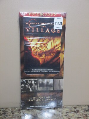 ''The Village'' DVD in Long Box - Full Screen - M. Night Shyamalan - NOS Sealed