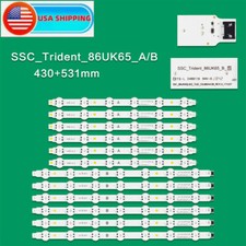LED Backlight Bars For LG 86UM8070PUA 86UN8570PUC 86UK65 LGD 7LED SVL860A038