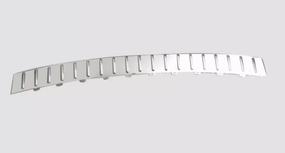 Parachoques trasero externo cromado ABS cromado para VW Touareg 2011-2017 Foto 3 de 4