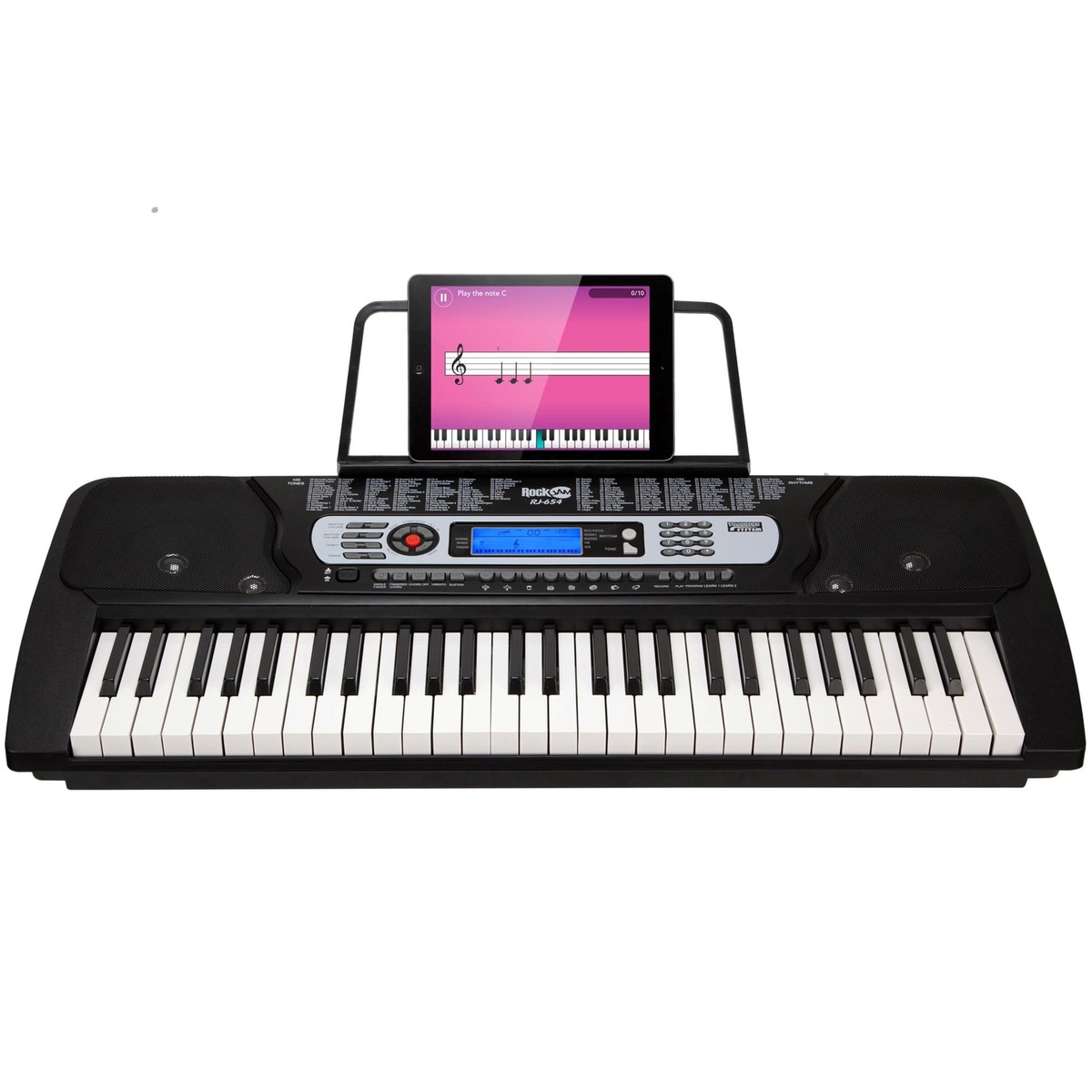 RockJam RJ654 54-key Portable Electronic Keyboard With Interactive
