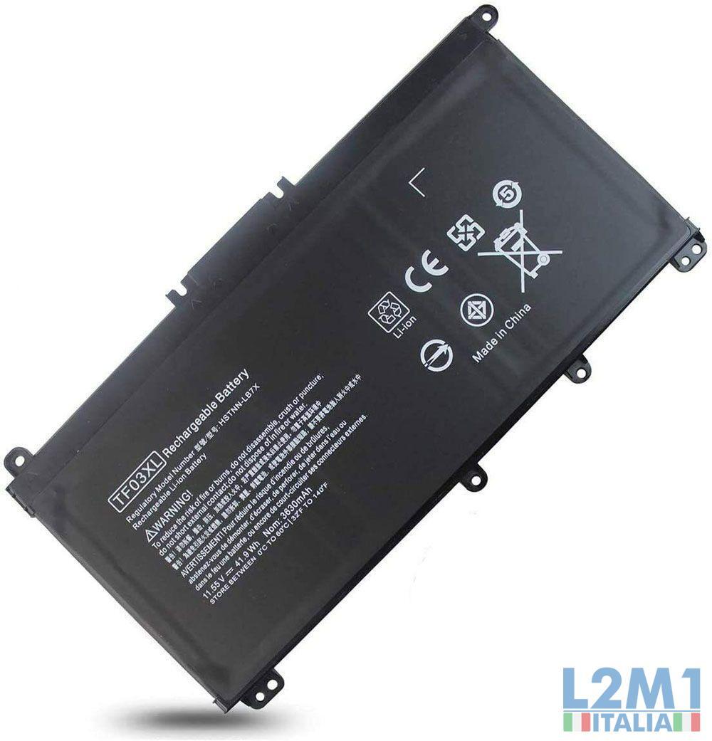 Batteria TF03XL Sicura per HP Pavilion 15-CC550UR 15-CC549UR