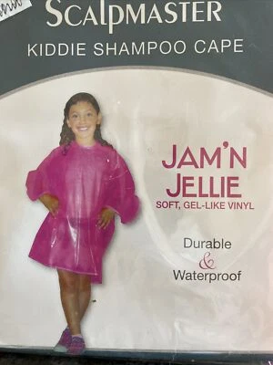 Scalpmaster Jam ‘N Jellie Kids Shampoo Cape Hot Pink
