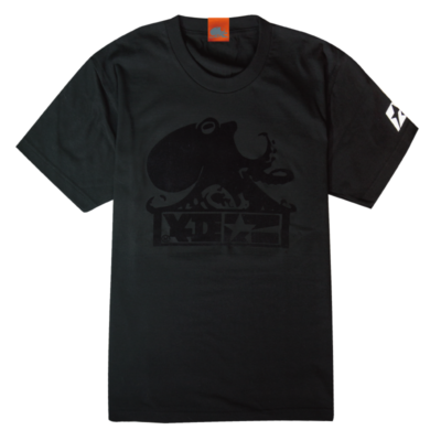 Splatoon 2 King Oct T-shirt Octopus Black The King Of Games Cotton