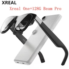 XREAL One Smart AR Glasses X1 Chip 147" 50° FOV 120Hz Sony Micro OLED Beam Pro