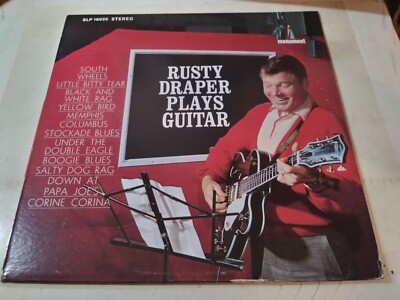 Rusty Draper   Plays Guitar VG++ Original Stereo Monument SLP-18026 Record 1965