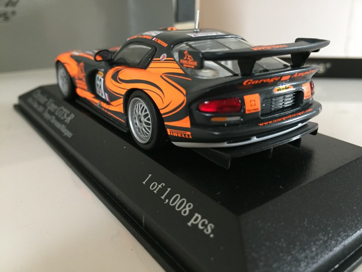 VERY RARE MINICHAMPS 1/43 DODGE VIPER LIMITED EDITION 1of1008pcs F