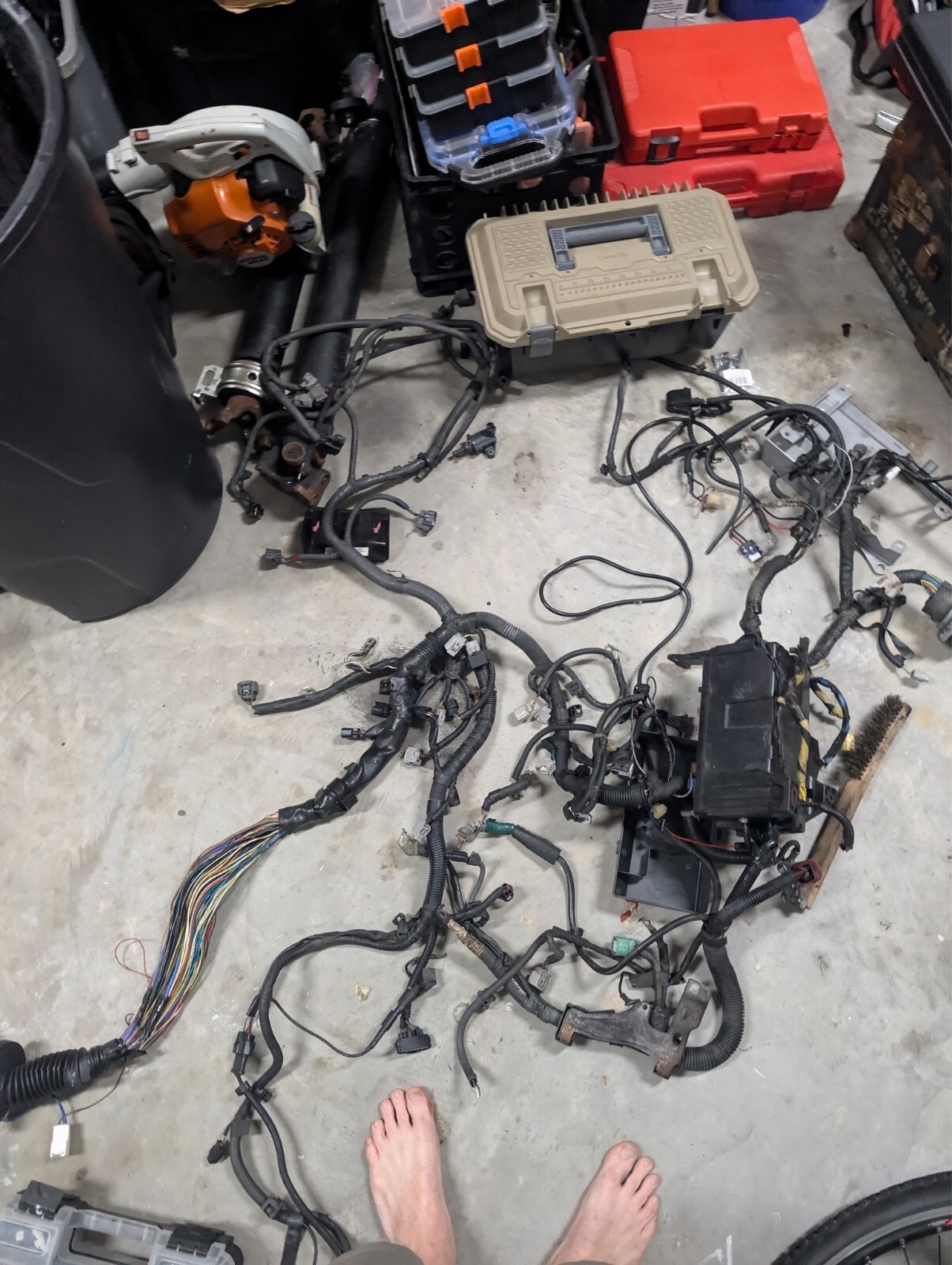 Genuine Toyota Tacoma Main Engine Room Wire Harness OEM | eBay
