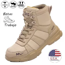 Mens Boots Steel Toe Shoes Work Boots Safety Shoes Botas De Trabajo Para Hombre