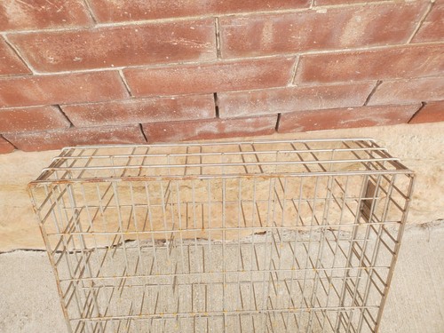 Sani-stack Portalavastoviglie in metallo 36 3"" X 3"" Cesto sezioni 19-1/2"" X 19-1/2"" #2 - Foto 9 di 10