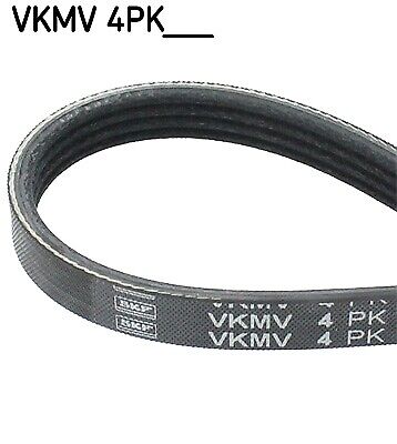 SKF Multi-V Drive Belt for Hyundai Amica G4HG 1.1 March 2006 to September 2008 - Picture 1 of 8