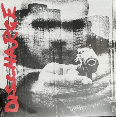 Discharge - Self Titled D Beat UK Hardcore Punk KBD Thrash Rare Black Vinyl LP