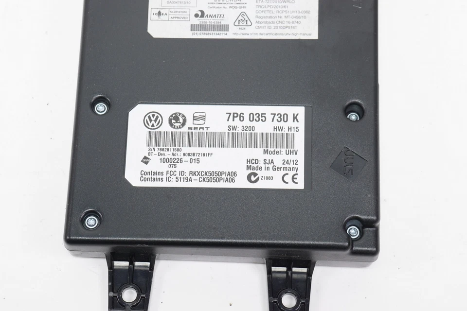 Módulo de control de interfaz Bluetooth manos libres OEM 2013 2014 Volkswagen Golf GTI Foto 3 de 3