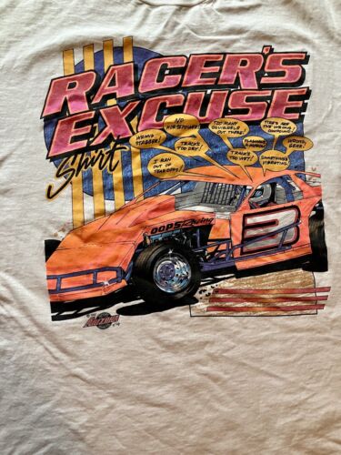 Vtg 1995 XL Dirt Track Racing All Sport ProWeight 