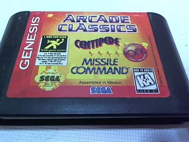 Arcade classics genesis deals