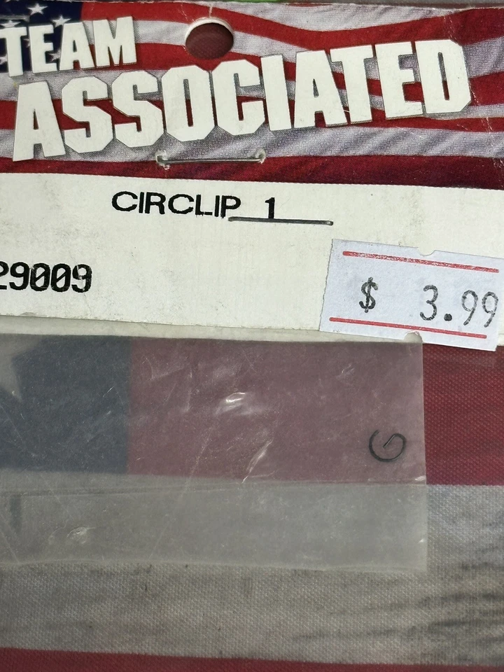 Team Associated 29009 CIRCLIP NewInPack USA Shipped - Image 3 of 3